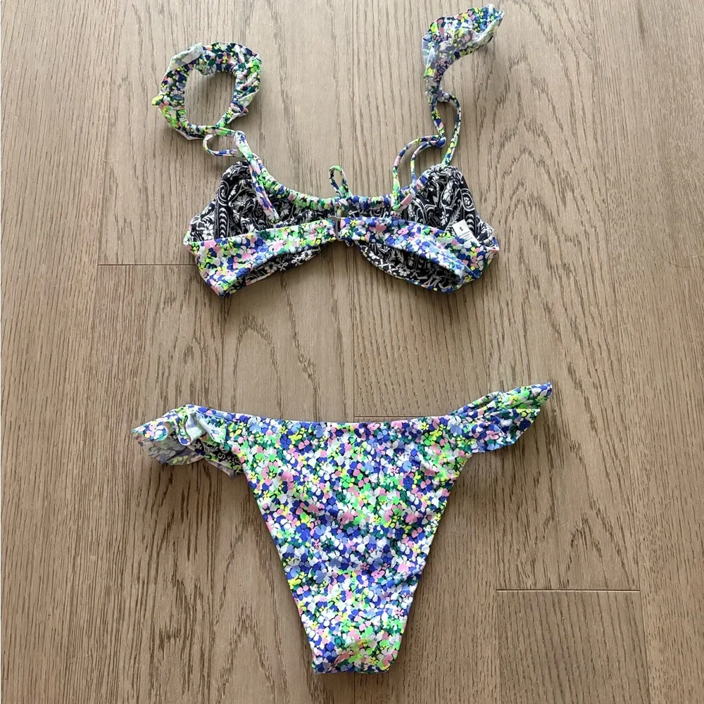 Maaji Floral Multicolor Bikini Set - Picture 3 of 3